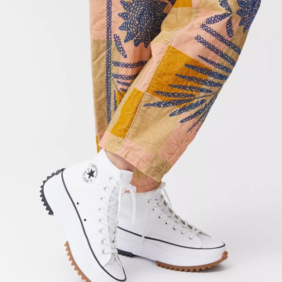 Converse White High-Top Platform Run Hike Sneakers - Picture 2 of 13